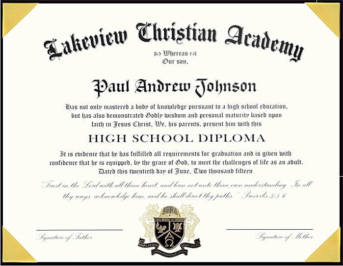 High School Diploma Template Pdf 25 High School Diploma Template 2019 Free Doc