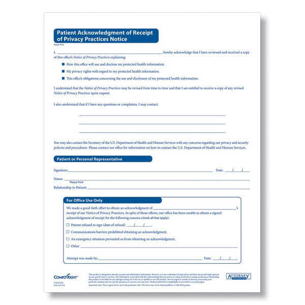 Hipaa Compliance forms for Employees Hipaa Pliance form for
