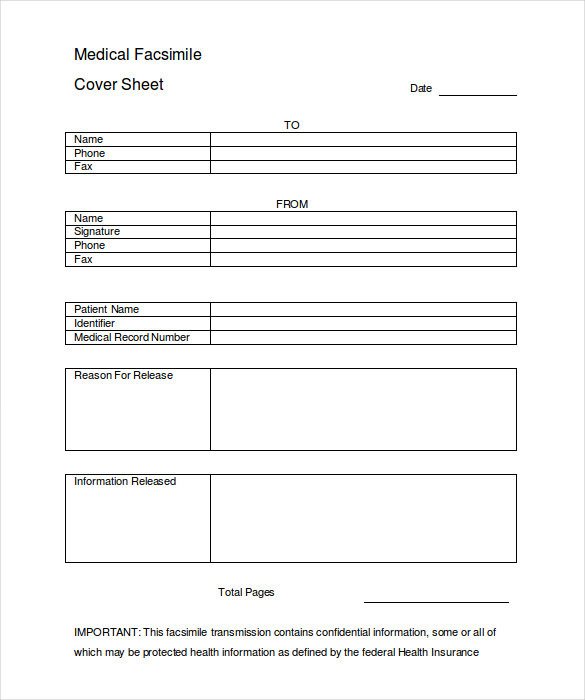 Hipaa Fax Cover Sheet 12 Cover Sheet Doc Pdf