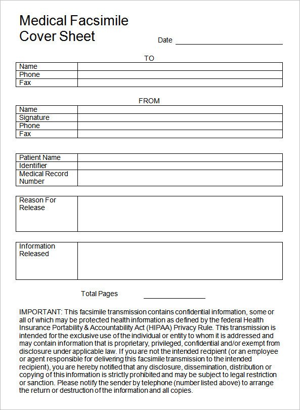 Hipaa Fax Cover Sheet Fax Cover Sheet Template 5 Free Download In Word Pdf Hipaa Fax Cover Sheet Fax Cover Sheet Template 5 Free Download In Word Pdf