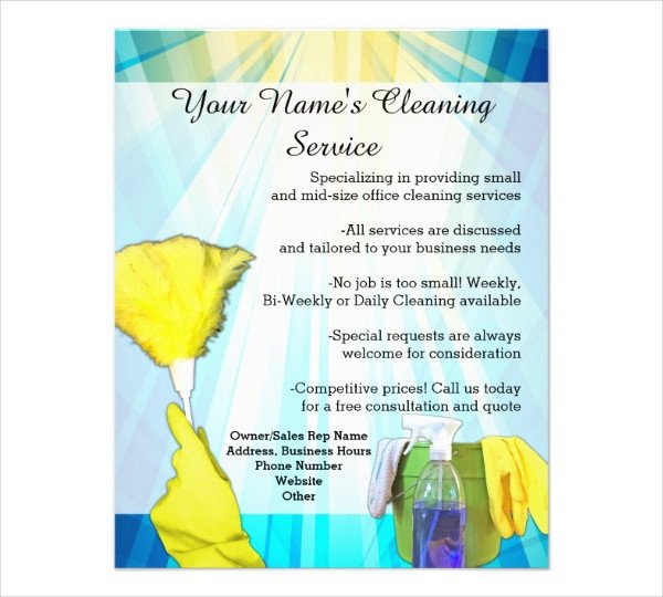 House Cleaning Flyers Templates Free 47 Printable Flyer Templates Psd Ai