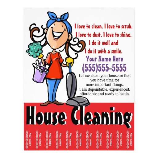 House Cleaning Flyers Templates Free House Cleaning Free Printable House Cleaning Flyers