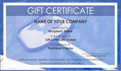 House Cleaning Gift Certificate Template Pool and Spa Cleaning Gift Certificate Templates