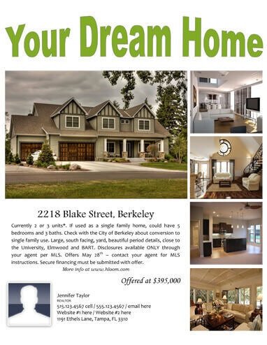 House for Sale Flyer Template 14 Free Flyers for Real Estate [sell Rent]