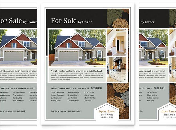 House for Sale Flyer Template 36 Real Estate Flyer Templates Psd Ai Word Indesign