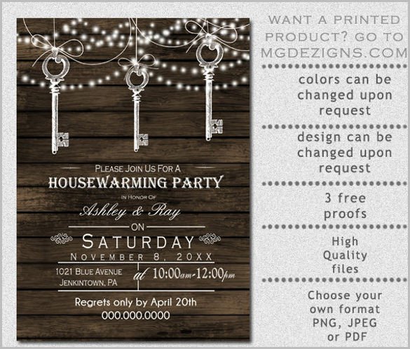 House Warming Party Invitation Template 35 Housewarming Invitation Templates Psd Vector Eps
