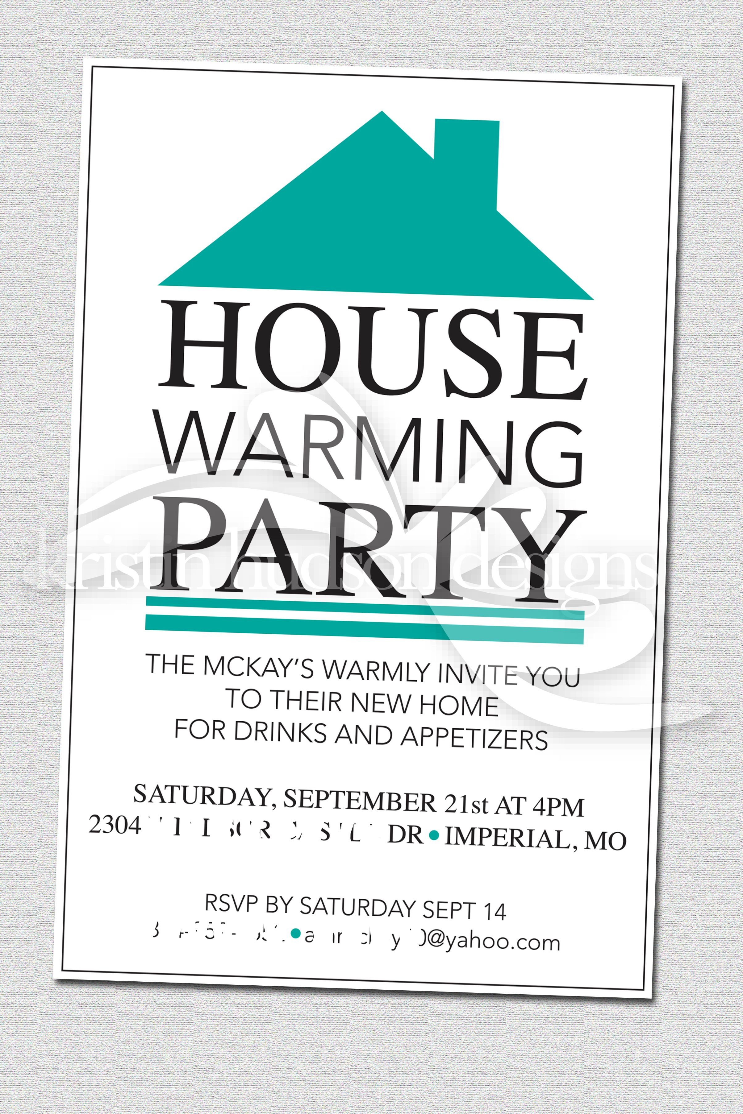 Housewarming Party Invitations Templates House Warming Party Invite