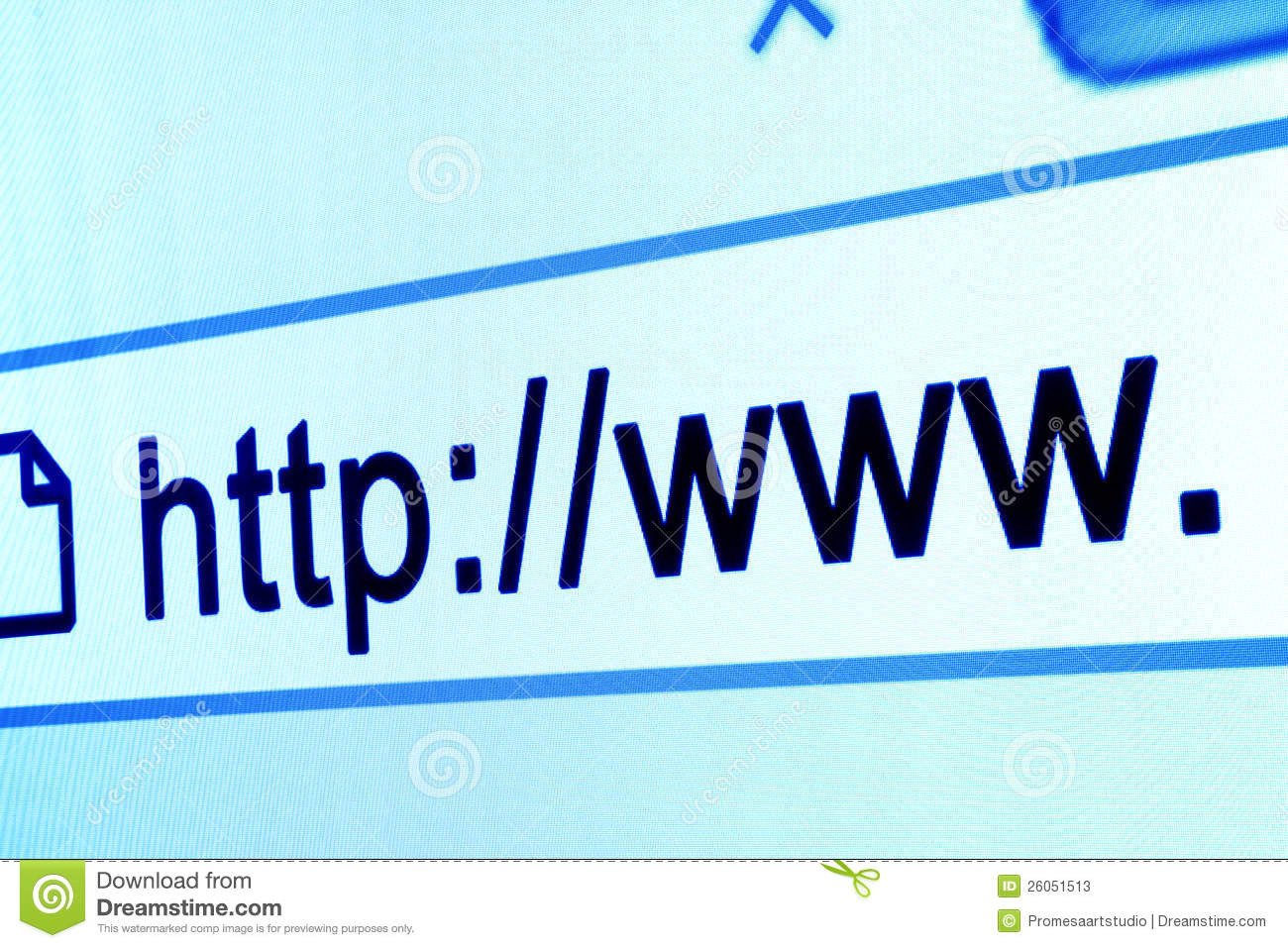 Http: Http Www Browser Bar Stock S Image
