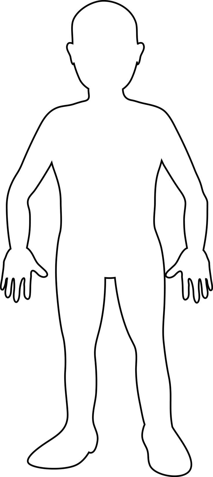 Human Body Outline Printable 150 Best Images About Healthy Bo S Teeth theme On