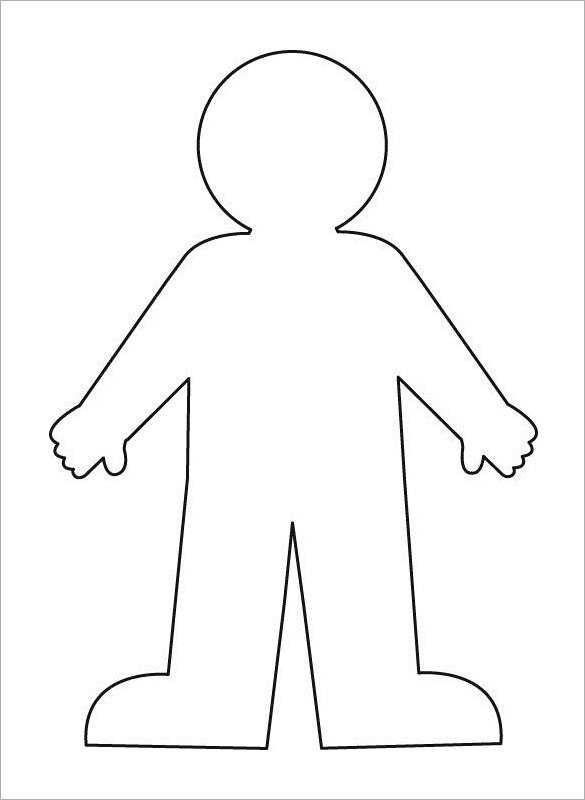 Human Body Outline Printable 23 Human Body Templates Doc Pdf Ppt Human Body Outline Printable 23 Human Body Templates Doc Pdf Ppt