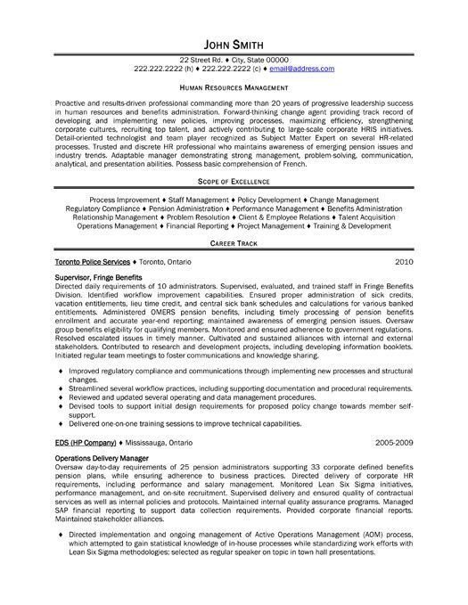 Human Resources Resume Template Pin by Felecia Lewis On Human Resources