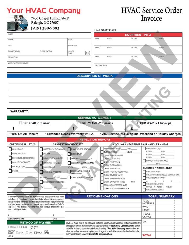 Hvac Inspection Report Template 17 Best Images About Hvac forms On Pinterest