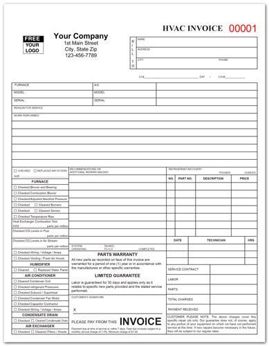Hvac Inspection Report Template Hvac Repair Service Checklist form
