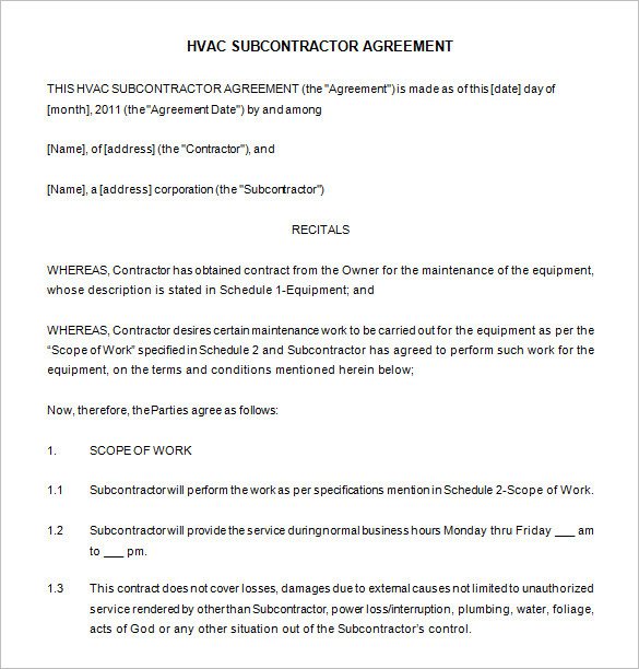 Hvac Maintenance Contract Template 20 Maintenance Contract Templates Docs Word Pages Hvac Maintenance Contract Template 20 Maintenance Contract Templates Docs Word Pages