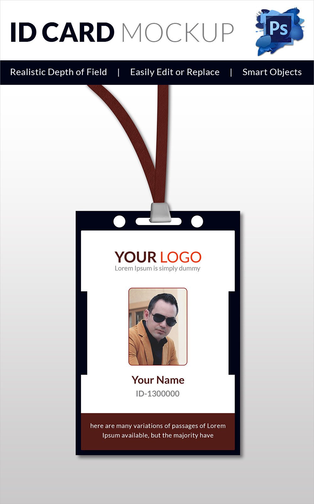 Id Card Template Free 18 Id Card Templates – Free Psd Documents Download