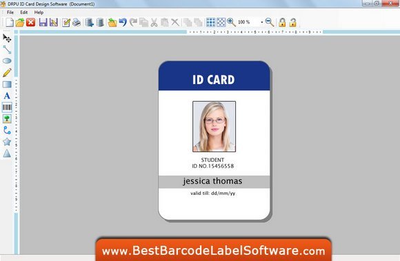 Id Card Template Photoshop Free Download Shop Id Cards Templates