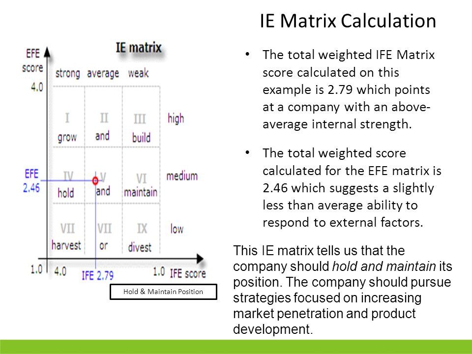 Ie Matrix Template Strategy Business Intelligence and Leadership for Hr