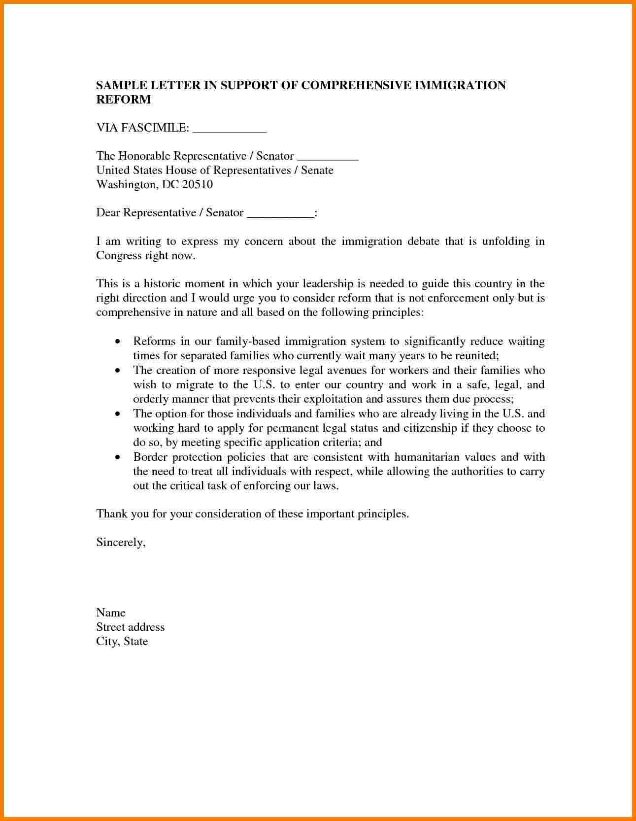 Immigration Letter Of Support 5 Immigration Letter Of Support for A Friend