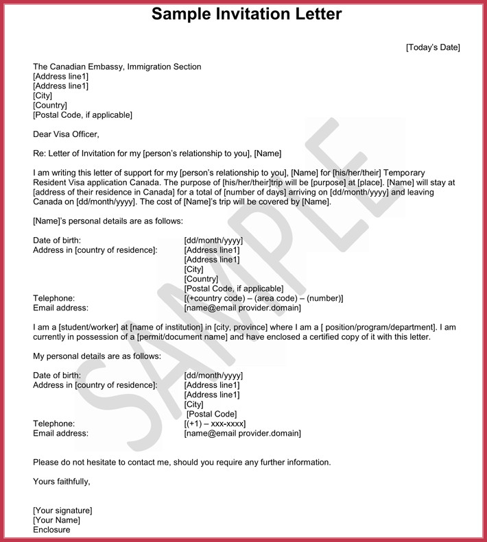 Immigration Recommendation Letter Sample Immigration Reference Letters 7 Samples formats and