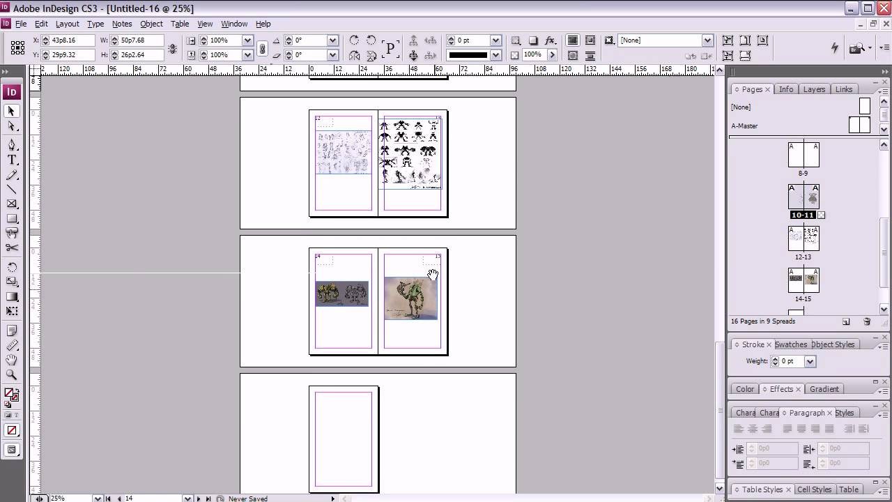 Indesign Book Layout Template Artist S Crash Course Booklet Printing In Indesign