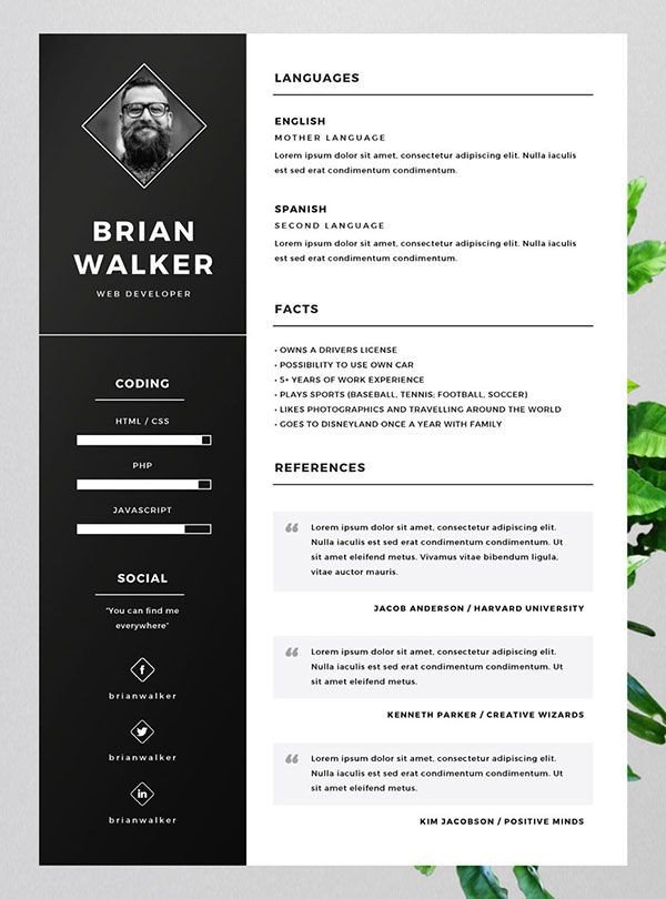 Indesign Resume Template Free Download 10 Best Free Resume Cv Templates In Ai Indesign Word