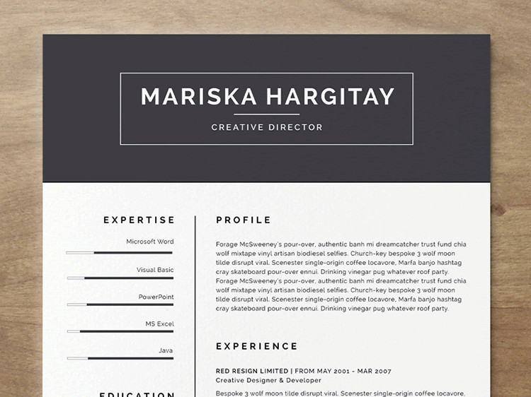Indesign Resume Template Free Download 20 Beautiful &amp; Free Resume Templates for Designers