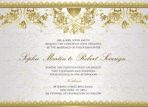 Indesign Wedding Invitation Template 37 Awesome Psd &amp; Indesign Wedding Invitation Template