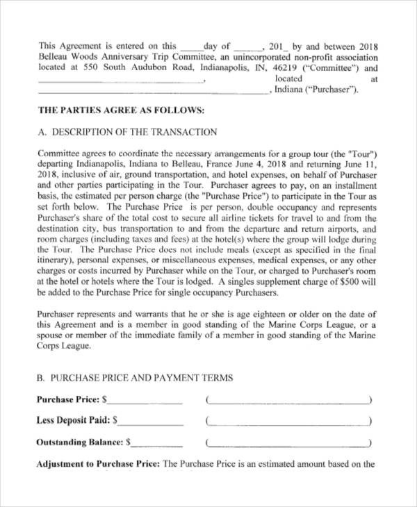 Installment Payment Agreement Template 10 Payment Contract Templates Free Word Pdf format