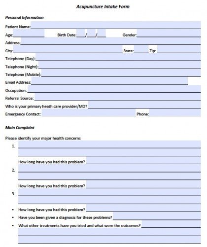 Intake form Template Word Client Intake form Template