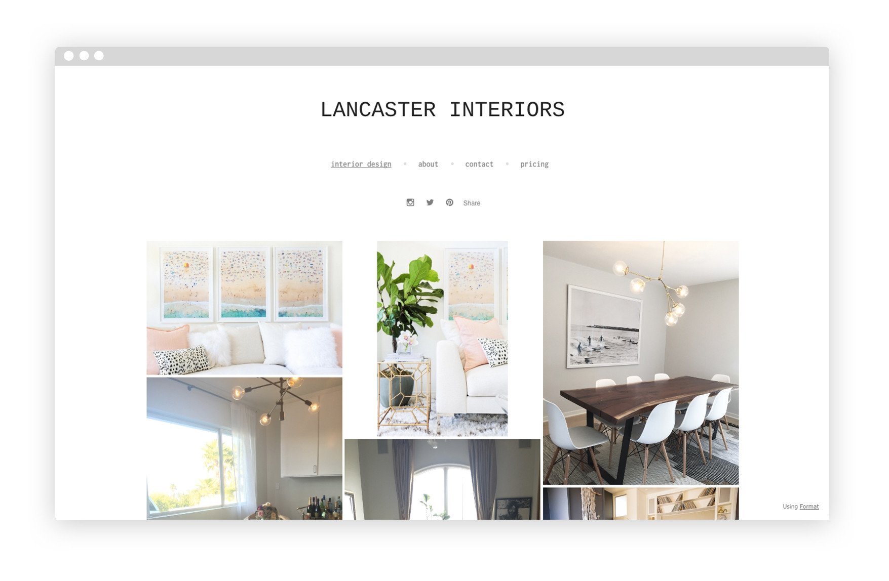 Interior Design Portfolio Template 12 Interior Design Portfolio Website Examples We Love