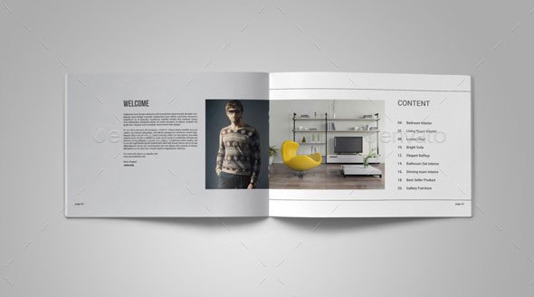 Interior Design Portfolio Template 25 Really Awesome Portfolio Brochure Templates – Bashooka