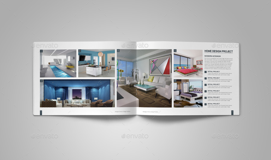Interior Design Portfolio Template Interior Design Portfolio Template by Habageud
