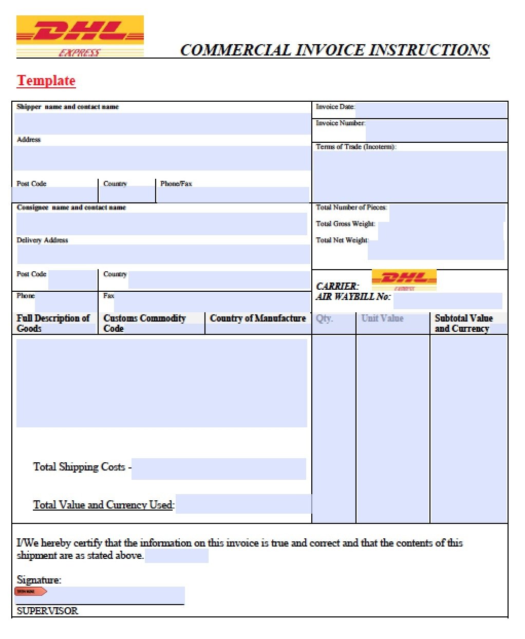 Invoice Template Pdf Fillable Mercial Invoice Pdf Fillable Invoice Template Ideas