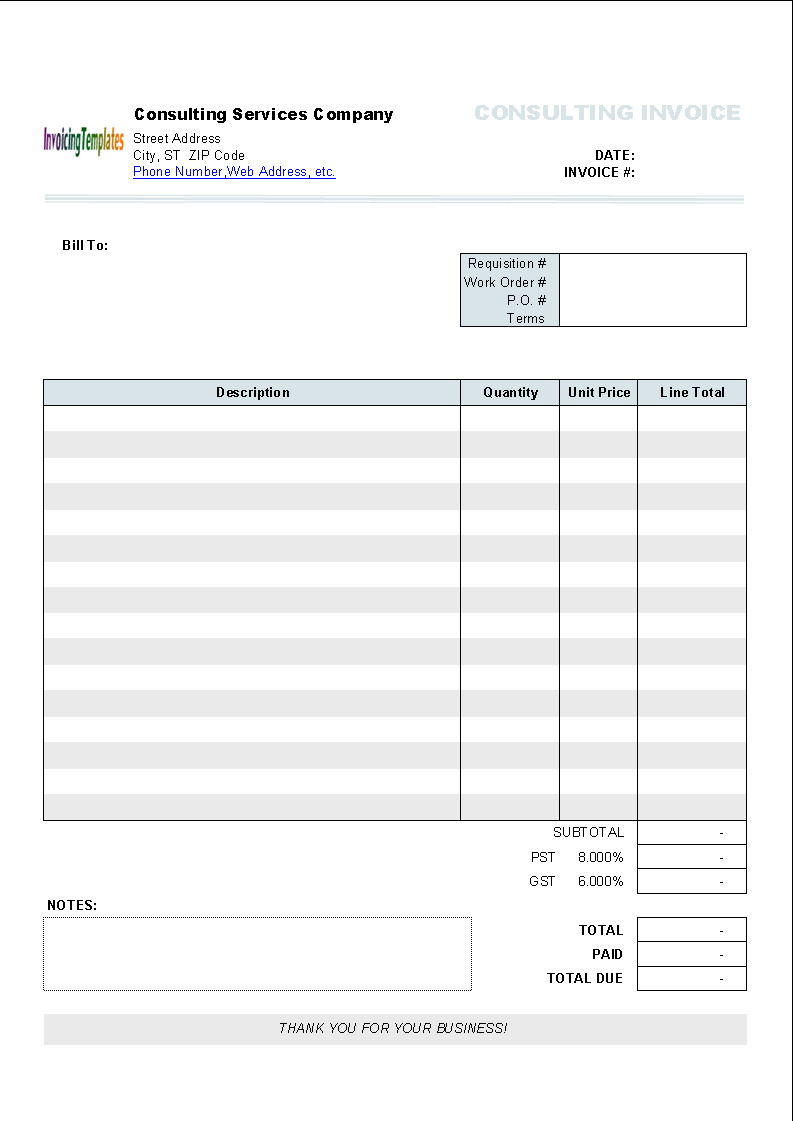 Invoice Templates for Macs Free Invoice Template for Mac Pages What You Know About