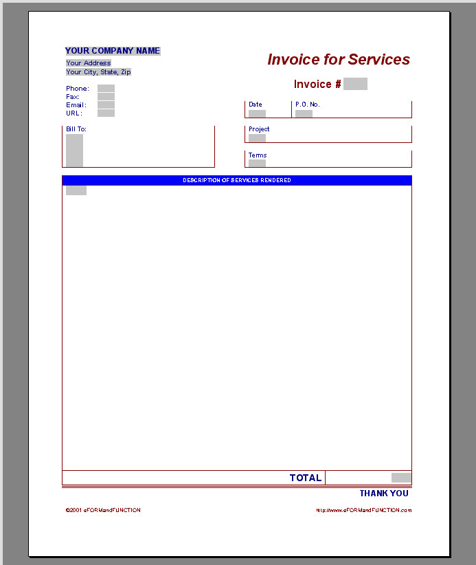 Invoice Templates for Ms Word Invoice Template Invoice Templates Word Invoice Template