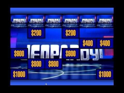 Jeopardy Template with sound Free Jeopardy Powerpoint Template with soundfor 2018