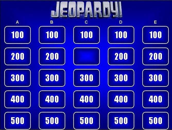 Jeopardy Template with sound Jeopardy Powerpoint Game Template Rebocfo