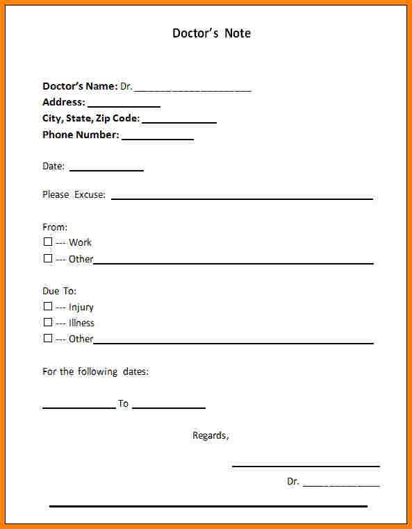 Kaiser Permanente Doctors Note Template Kaiser Permanente Doctor Note