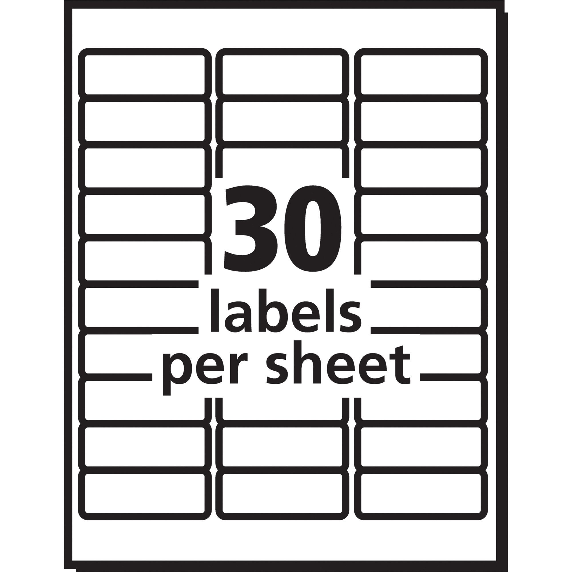 Label Template In Word Avery 8160 Label Template Word Templates Data