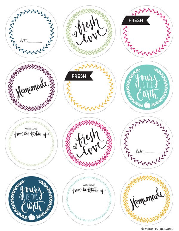 Labels for Jars Template if You are Feeling Really Adventurous Add A Drizzle Of