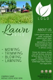 Lawn Care Flyer Template Word Customize 310 Lawn Service Flyer Templates