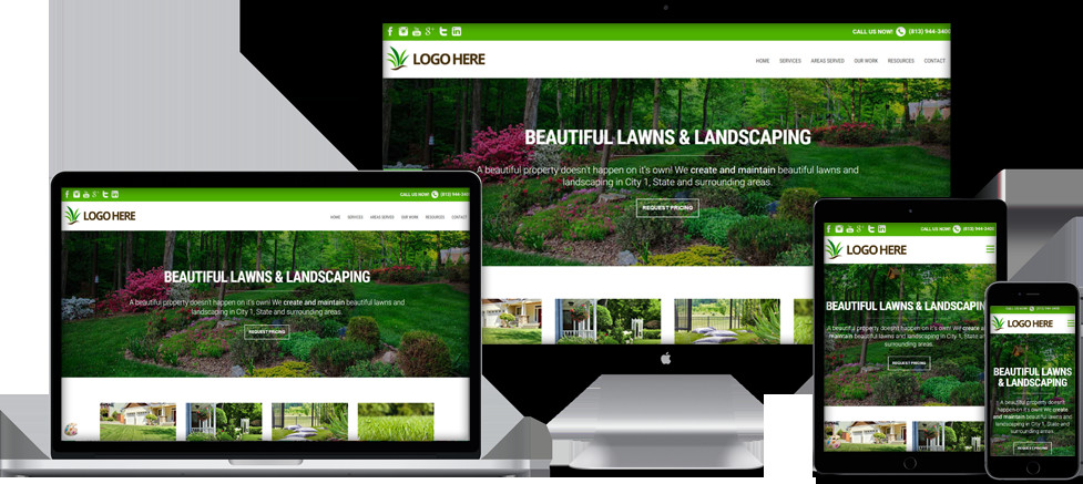 Lawn Care Website Template Website Templates for Lawn Care &amp; Landscaping Panies