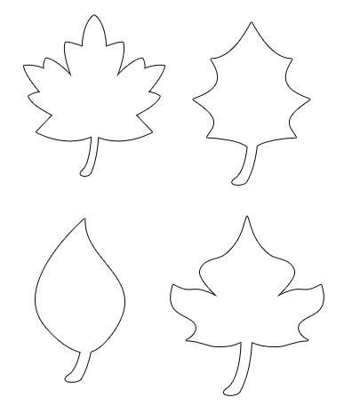 Leaf Template with Lines Pumpkins Leaf Template and Patterns On Pinterest