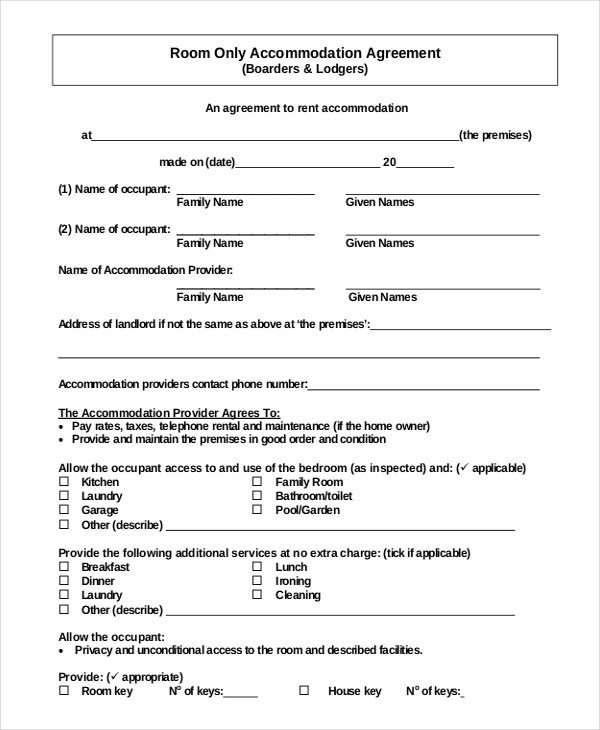 Lease Agreement Template Pdf 26 Simple Rental Agreement Templates Free Word Pdf