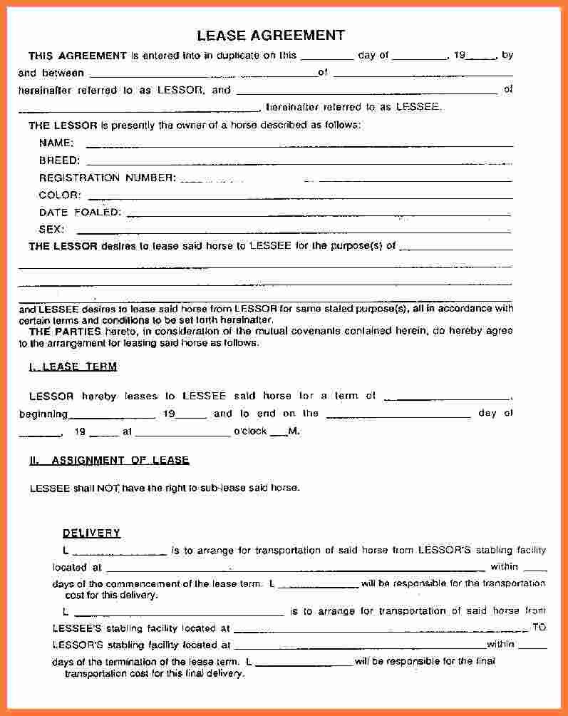Lease Agreement Template Pdf 8 Rental Lease Agreement Pdf