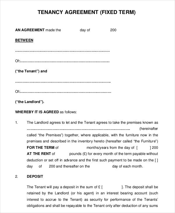Lease Agreement Template Pdf Month to Month Rental Agreement Template 13 Free Word