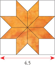 Lemoyne Star Template Quilt Blocks with Free Shapes – Part 1 – All About