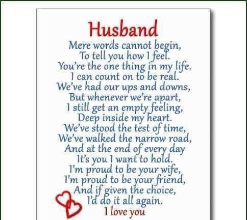 Letter to My Husband Love Letter to My Husband