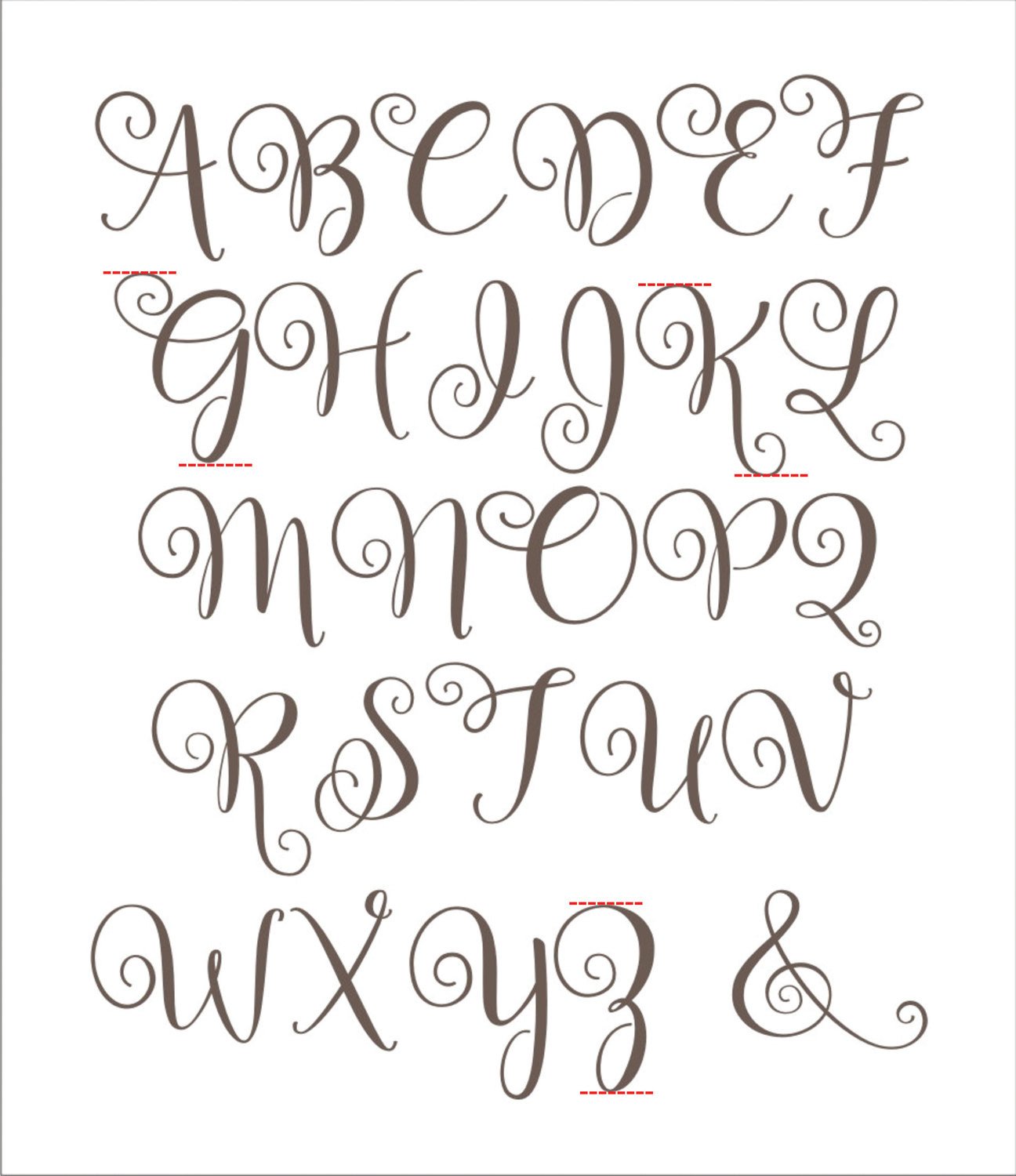 Letters Stencils to Print Alphabet Reusable Stencil Bal2014 A Z Letters Available