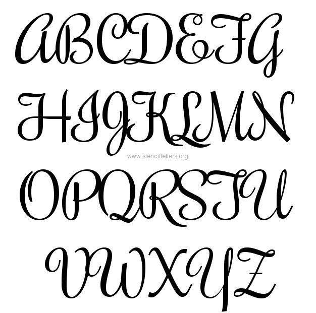 Letters Stencils to Print Read Article Rochester Letter Stencils A Z